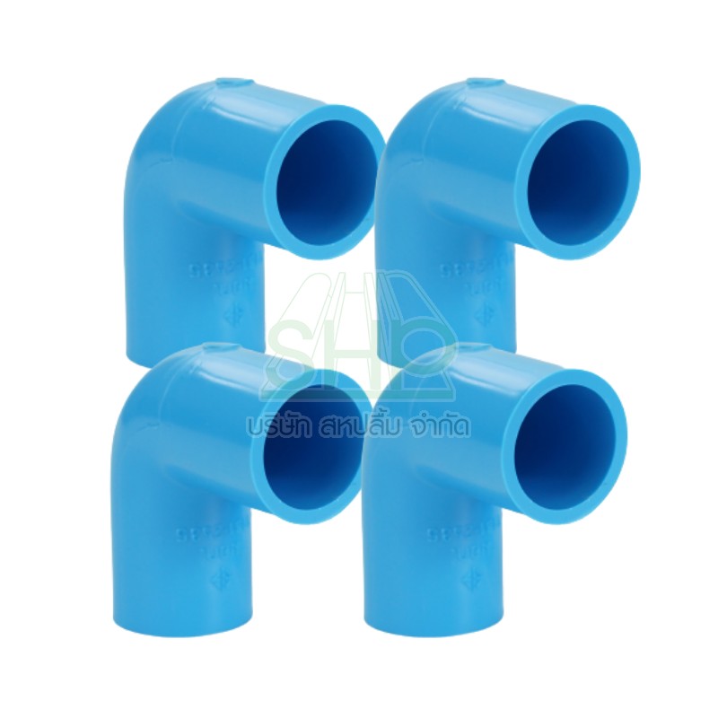 ข้องอพีวีซี ข้องอหนา PVC 90องศา ขนาด 3/4" (หกหุน) DSAI ดีเอสเอไอ 1 เเพ็ค
