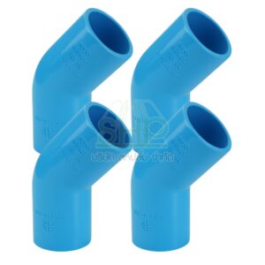 ข้องอหนา PVC  45องศา ขนาด 2" (2 นิ้ว)  DSAI ดีเอสเอไอ 1 เเพ็ค