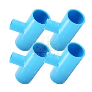 สามทางลดหนาพีวีซี PVC ขนาด 1.1/2" x 3/4" (1นิ้วครึ่ง ลด 6หุน) DSAI ดีเอสเอไอ 1 เเพ็ค