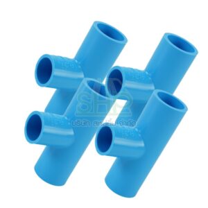 สามทางลดหนาพีวีซี PVC ขนาด 1.1/2" x 1" (1นิ้วครึ่ง ลด 1นิ้ว) DSAI ดีเอสเอไอ 1 เเพ็ค