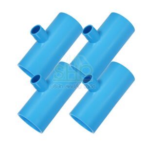 สามทางลดหนาพีวีซี PVC ขนาด 2" x 1/2" (2นิ้ว ลด 4หุน) DSAI ดีเอสเอไอ 1 เเพ็ค