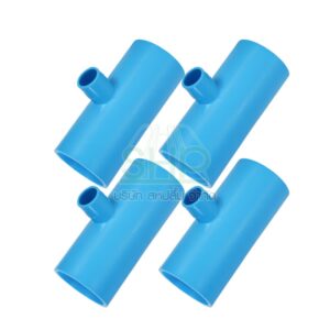 สามทางลดหนาพีวีซี PVC ขนาด 2" x 3/4" (2นิ้ว ลด 6หุน)  DSAI ดีเอสเอไอ 1 เเพ็ค