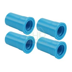 ข้อต่อเกลียวในพีวีซี  PVC ขนาด 1/2" (4 หุน)  DSAI ดีเอสเอไอ 1 ลัง