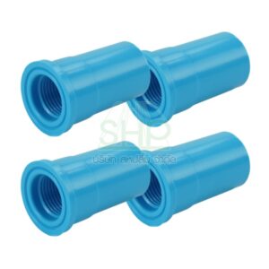 ข้อต่อเกลียวในพีวีซี  PVC ขนาด 1.1/2" (1 นิ้ว ครึ่ง) DSAI ดีเอสเอไอ 1 ลัง