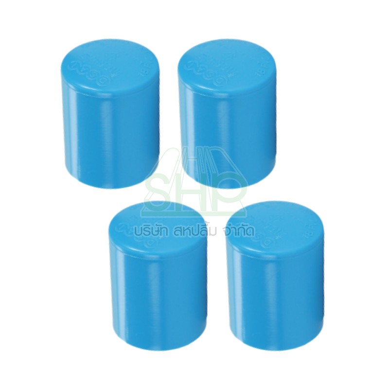 ฝาครอบพีวีซี PVC ขนาด 1/2" (4 หุน) DSAI ดีเอสเอไอ 1 ลัง