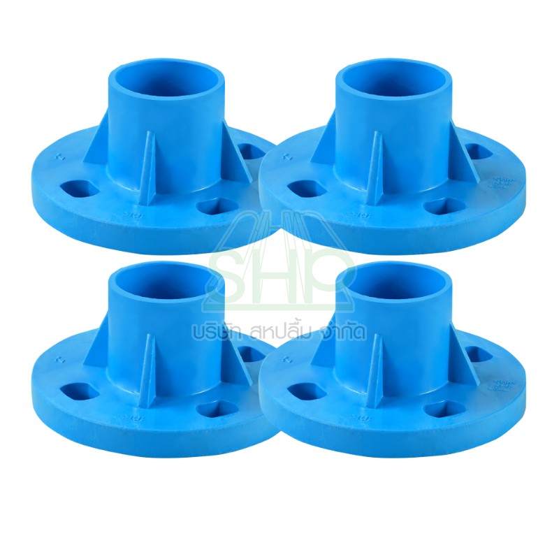 ข้อต่อหน้าจานพีวีซี ชนิด10K PVC ขนาด 2" (2นิ้ว) DSAI ดีเอสเอไอ