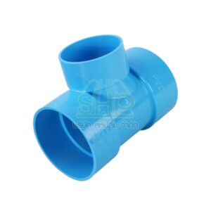 สามทางลดบางพีวีซี PVC ขนาด 4"x3" (4นิ้ว ลด 3นิ้ว)  DSAI ดีเอสเอไอ 1 ลัง