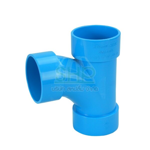 สามทางทีวาย 90 พีวีซี PVC  ขนาด 3" (3นิ้ว)  DSAI ดีเอสเอไอ 1 ลัง