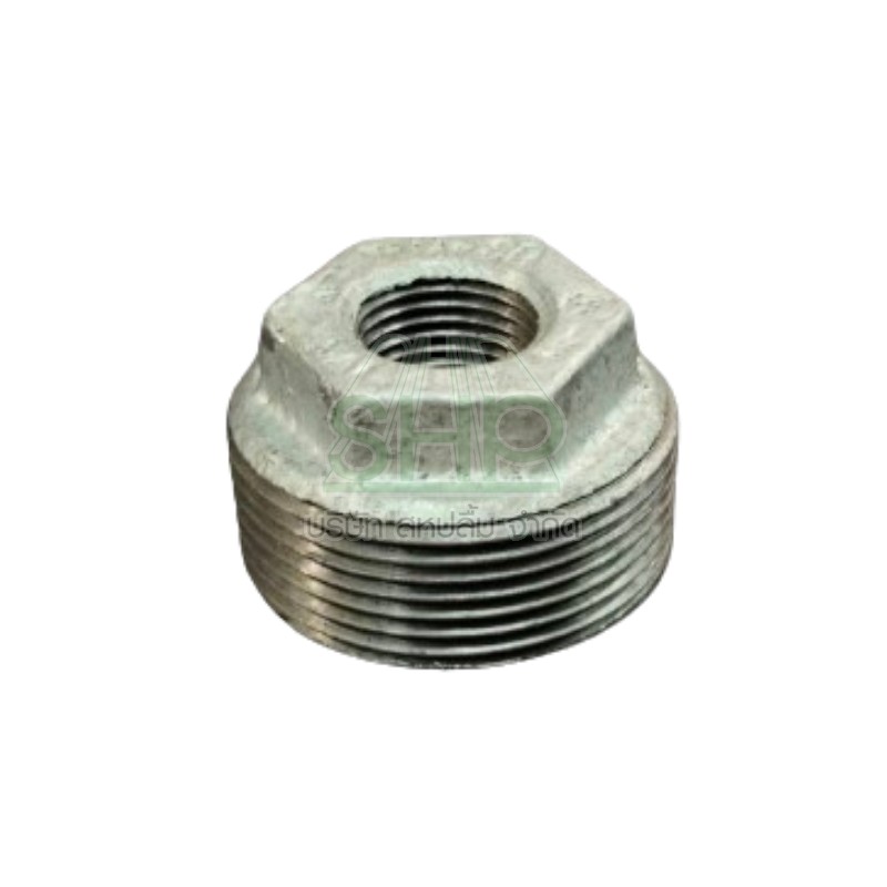 ข้อลดเหลี่ยมเหล็กประปา ขนาด 2"x1/2" SA จำนวน 1ตัว | 65-1915