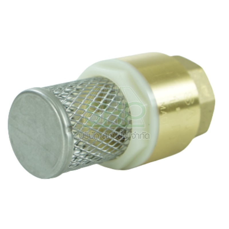 สปริงฟุตวาล์วซันวา SANWA ขนาด 1 (1นิ้ว) ทองเหลือง จำนวน 1 ชิ้น