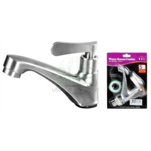 ก๊อกอ่างล้างหน้าเเบบหัน เเสตนเลส ยี่ห้อ Water House Center