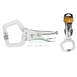 INGCO คีม อิงโก้ คีมล็อคตัวซี  ขนาด 11 นิ้ว รุ่น HCCLW0211