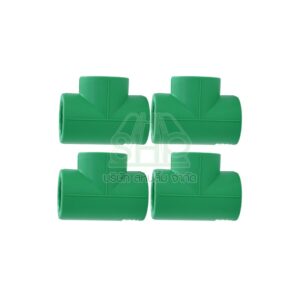 สามทาง 1" (1นิ้ว) ขนาด 32 มิล ไทย พีพีอาร์ THAI PPR จำนวน4ตัว/แพ็ค | 09-TP201T032