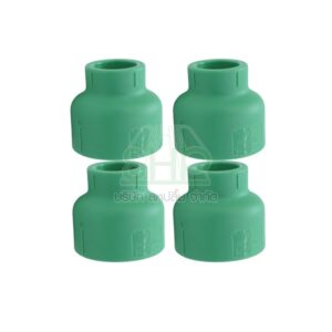 4 ตัว ข้อลดกลม 1.1/4 x 3/4" (1นิ้ว2หุนลด6หุน) ขนาด 40x25 มิล ไทยพีพี อาร์ THAI PPR ข้อต่อลดพีพีอาร์ ข้อต่อลดกลมพีพีอาร์ | 09-TP211C040025