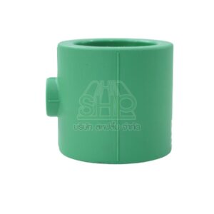 1 ตัว สามทางลด 2 x 1/2" (2นิ้วลด4หุน) ขนาด 63x20 มิล ไทย พีพีอาร์ THAI PPR ข้อต่อสามทางลดพีพีอาร์ ข้อต่อสามทางลด PPR | 09-TP211T063-020