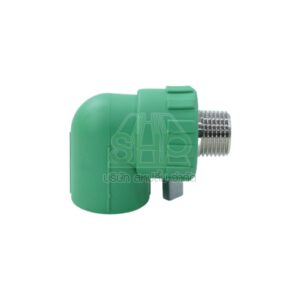 1 ตัว ข้องอเกลียวนอก ขนาด 20x(เกลียว1/2") ไทย พีพีอาร์ THAI PPR ข้องอเกลียวนอก ข้องอเกลียวนอกพีพีอาร์ ข้องอเกลียวนอกPPR | 09-TP311E020015