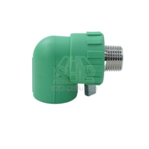 1 ตัว ข้องอเกลียวนอก ขนาด 25x(เกลียว1/2") ไทย พีพีอาร์ THAI PPR ข้องอเกลียวนอก ข้องอเกลียวนอกพีพีอาร์ ข้องอเกลียวนอกPPR | 09-TP311E025015