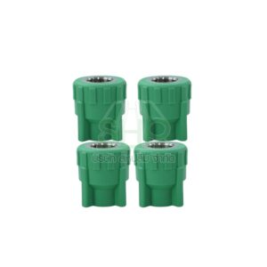 4 ตัว ข้อต่อตรงเกลียวใน ขนาด 20x(เกลียว1/2") ไทยพีพีอาร์ THAIPPR ข้อต่อพีพีอาร์ ต่อตรงเกลียวในพีพีอาร์ ต่อตรงเกลียวในPPR | 09-TP312C020015