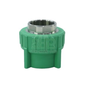 1 ตัว ข้อต่อตรงเกลียวใน ขนาด 63x(เกลียว2") ไทยพีพีอาร์ THAI PPR ข้อต่อพีพีอาร์ ต่อตรงเกลียวในพีพีอาร์ ต่อตรงเกลียวในPPR | 09-TP312C063050