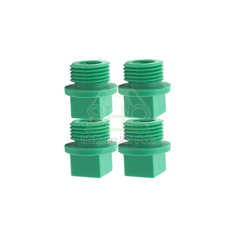ปลั๊กอุด 3/4" (6หุน) ขนาด 25 มิล ไทย พีพีอาร์ THAI PPR จำนวน 4 ตัว/แพ็ค | 09-TP313C020000