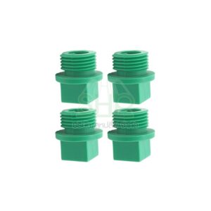 ข้องอเกลียวใน (ทล.) ขนาด 20x(1/2") ไทย พีพีอาร์ THAI PPR จำนวน 4 ตัว/แพ็ค | 09-TP322E020015