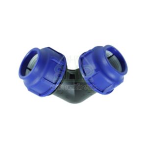 ข้องอพีอี PE 90 องศา ขนาด 50 มิล(1.1/2นิ้ว) 1 ตัว/แพ็ค | 06-BC02050