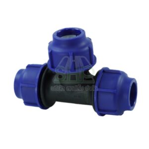 สามทางพีอี PE ขนาด 63 มิล (2นิ้ว)1 ตัว/แพ็ค | 06-BC03063