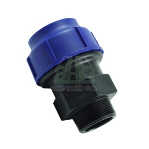 ข้อต่อเกลียวนอกPE  90 มิล (3นิ้ว) จำนวน 1 ตัว/แพ็ค | 06-BC0409010