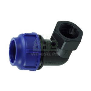 ข้องอเกลียวในพีอี 90องศา  ขนาด 75 มิล (2.1/2นิ้ว) จำนวน1 ตัว/แพ็ค | 06-BC0707509