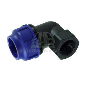 ข้องอเกลียวในพีอี  90องศา ขนาด 110 มิล(4นิ้ว) จำนวน 1 ตัว/แพ็ค | 06-BC0711011